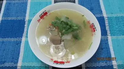 Mutton and white gourd soup