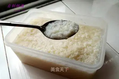 Homemade sweet wine