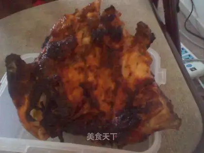 Sweet and sour roast chicken rack