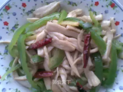 stir-fried vegetarian mushroom