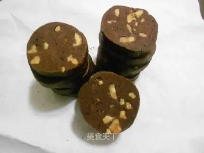 Walnut chocolate cookies