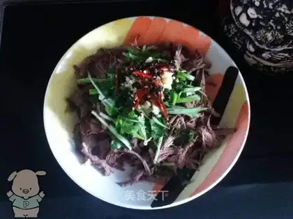 Cold pork heart