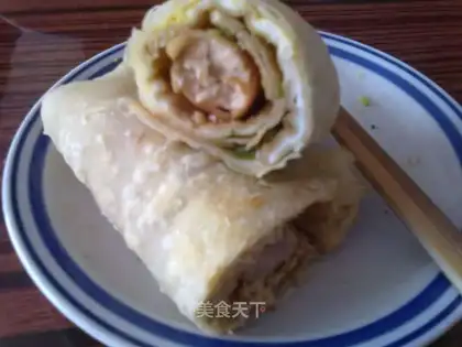 egg filling cake