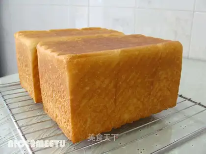 Coconut milk toast