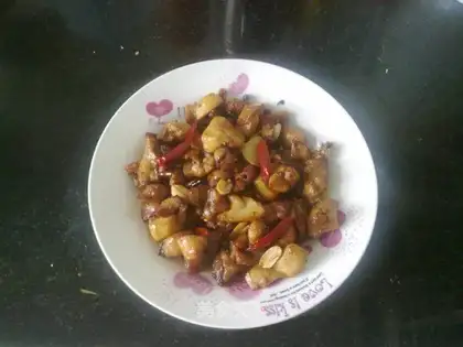 Spicy diced chicken