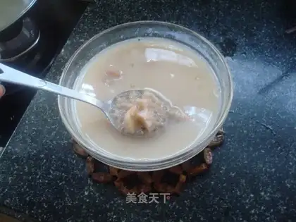 Taro sago with toffee water