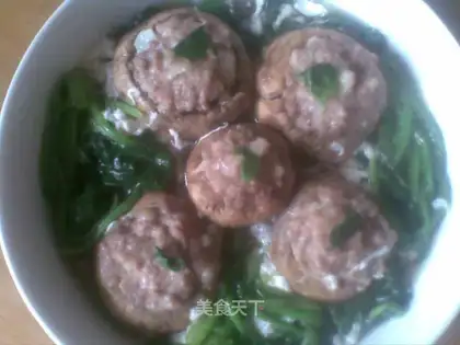 Mushroom spinach