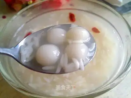 Rice wine dumplings