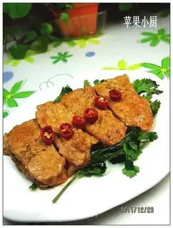 New Orleans fried pork