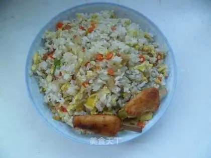 stir-fried sushi rice