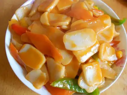 fried rice cake
