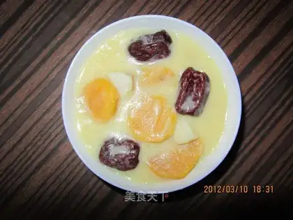 Corn flour health porridge
