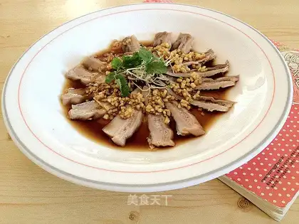 Ginger tripe slices