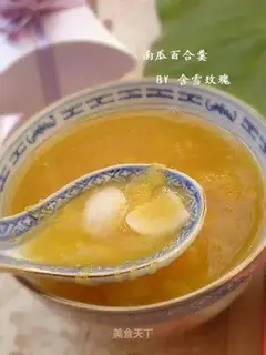 Pumpkin lily soup
