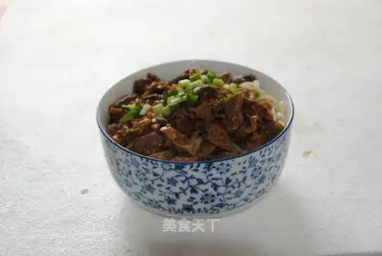 Chicken offal noodles