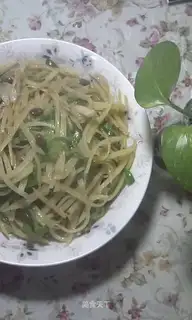 hot and sour potato silk