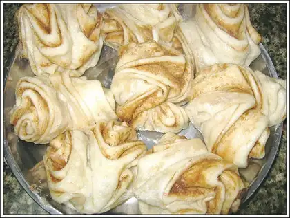 sesame paste rolls