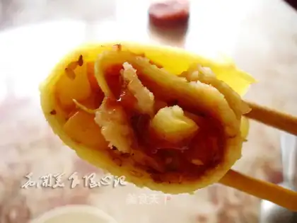 Apple omelet