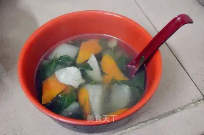 Chinese wolfberry pear pork liver lean meat soup