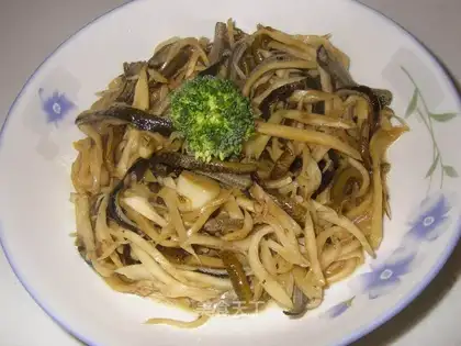 Sliced eel