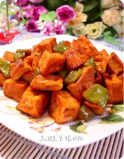 Sweet and sour tofu