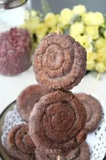 Coconut sweet red bean rake string