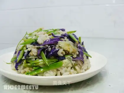 Spring fried rice