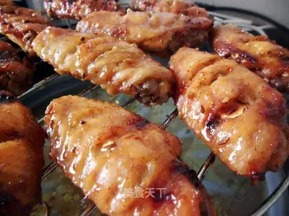 Honey-made roasted wings