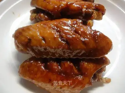 Chicken wings with cola