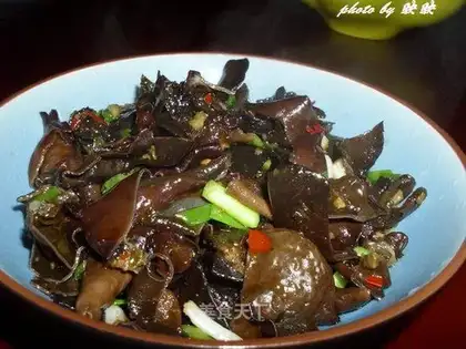 Sauce fried stone ear