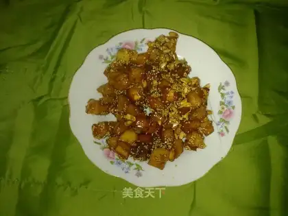 glazed steamed bread