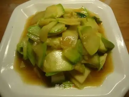 Vinegar melon slices