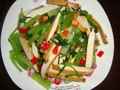 Cold dried bean curd
