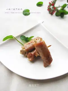 taro meat roll