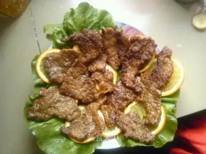 Curry Black Pepper Golden Pork Chop