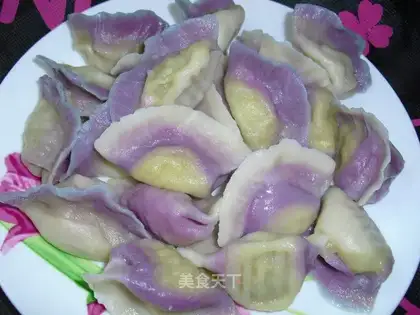 Colorful dumplings