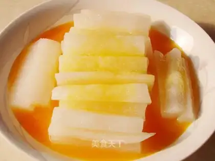 Orange juice, yam
