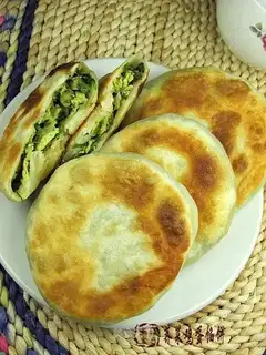 shepherd's purse and egg pie