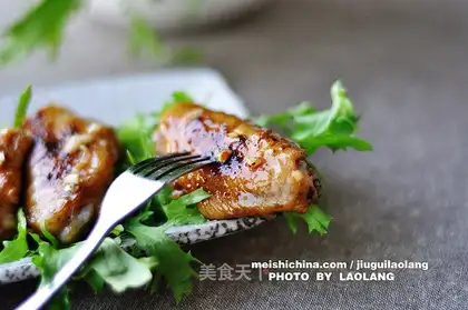 Garlic chicken wings