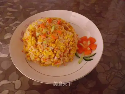 Carrot Egg Fried Rice