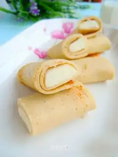 Banana yam roll