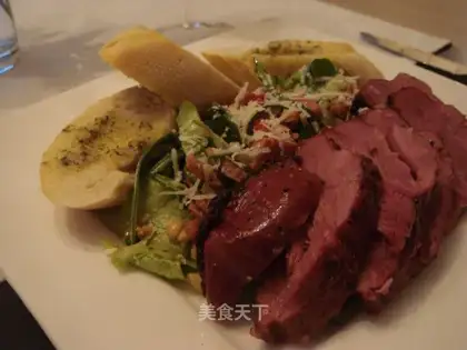 Duck breast salad