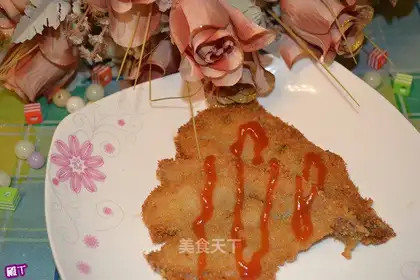Pan-fried small yellow croaker