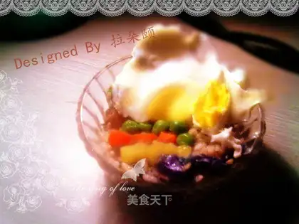 Colorful assorted braised rice