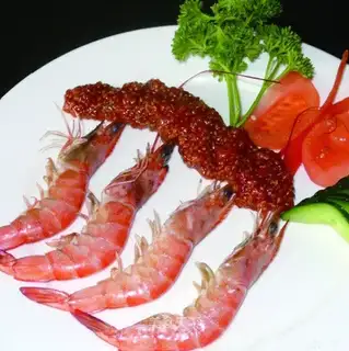 quinoa fish roe shrimp