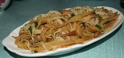 Flammulina velutipes salad day lily