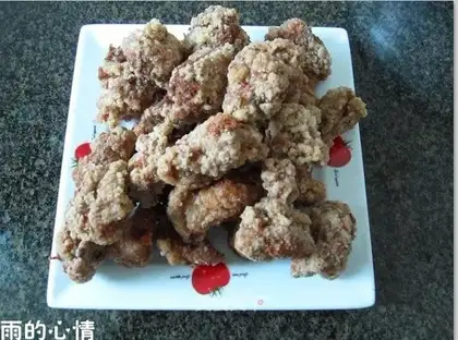 fried pork ribs