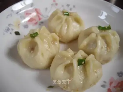 pan-fried bun stuffed with