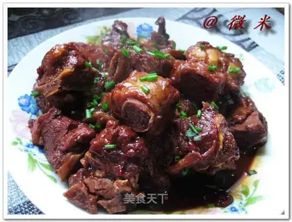 Beancurd pork ribs