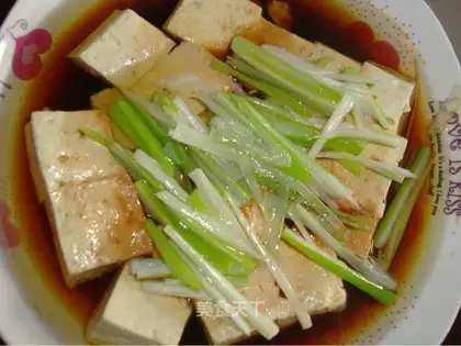 Steamed tofu